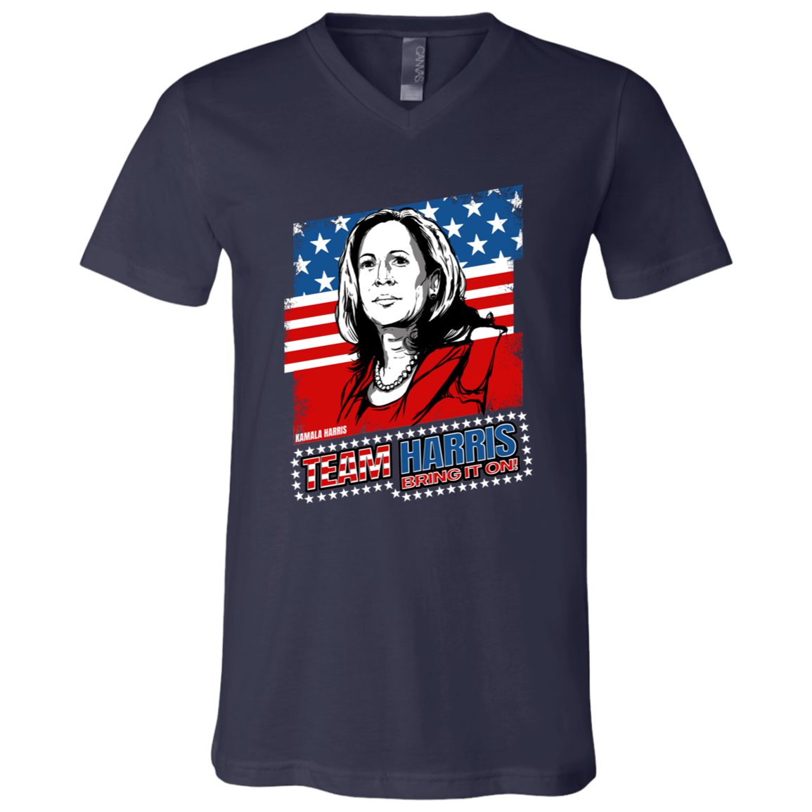 TEAM HARRIS KAMALA V-NECK