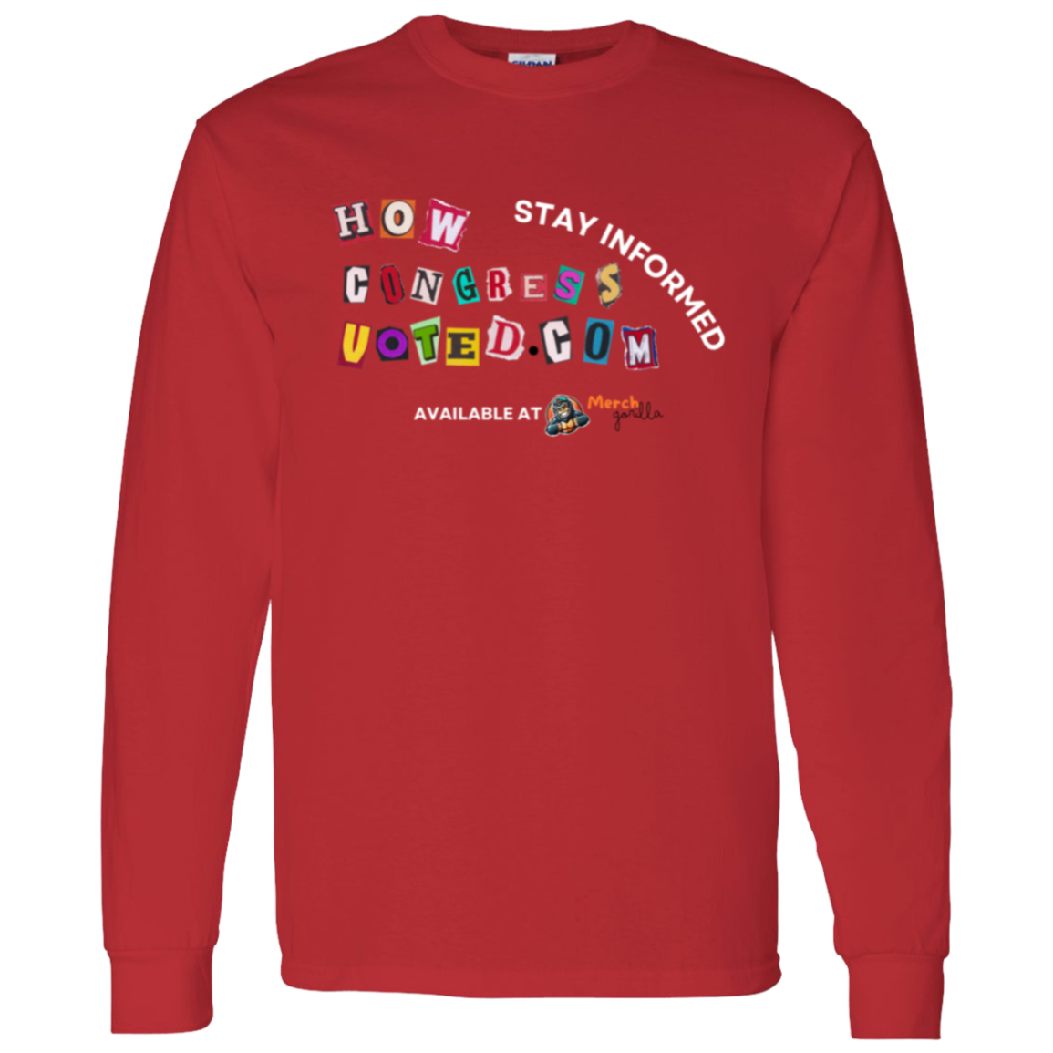 HowCongressVoted.com Long Sleeve