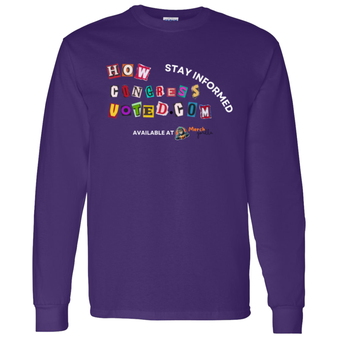 HowCongressVoted.com Long Sleeve