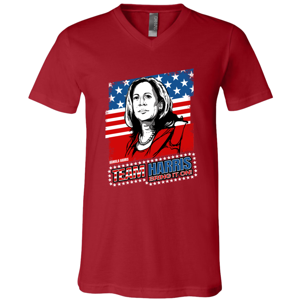 TEAM HARRIS KAMALA V-NECK