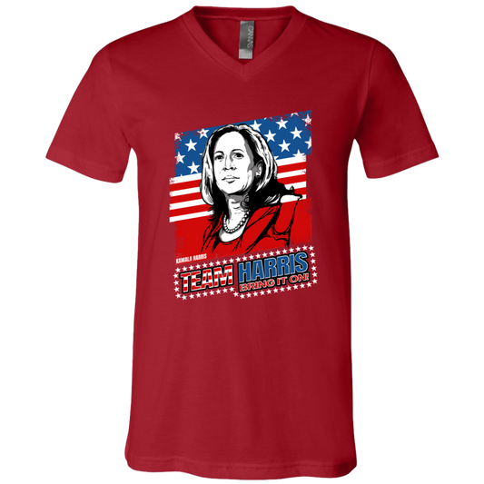 TEAM HARRIS KAMALA V-NECK