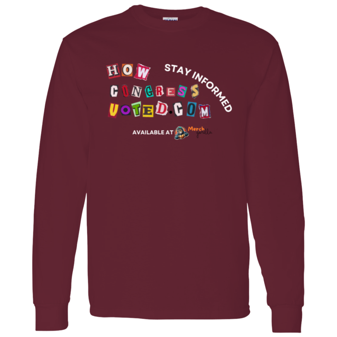 HowCongressVoted.com Long Sleeve