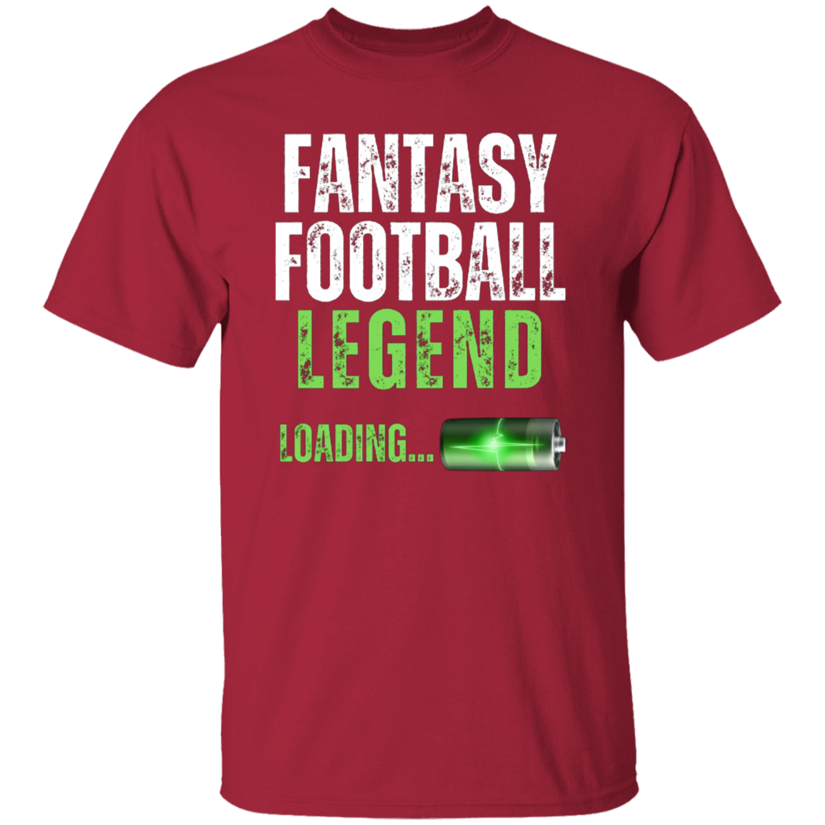 Fantasy Football Legend Loading Tee