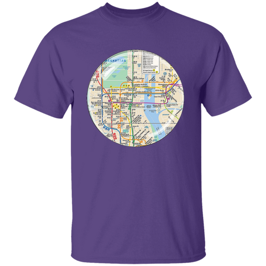 NYC SUBWAY MAP TEE