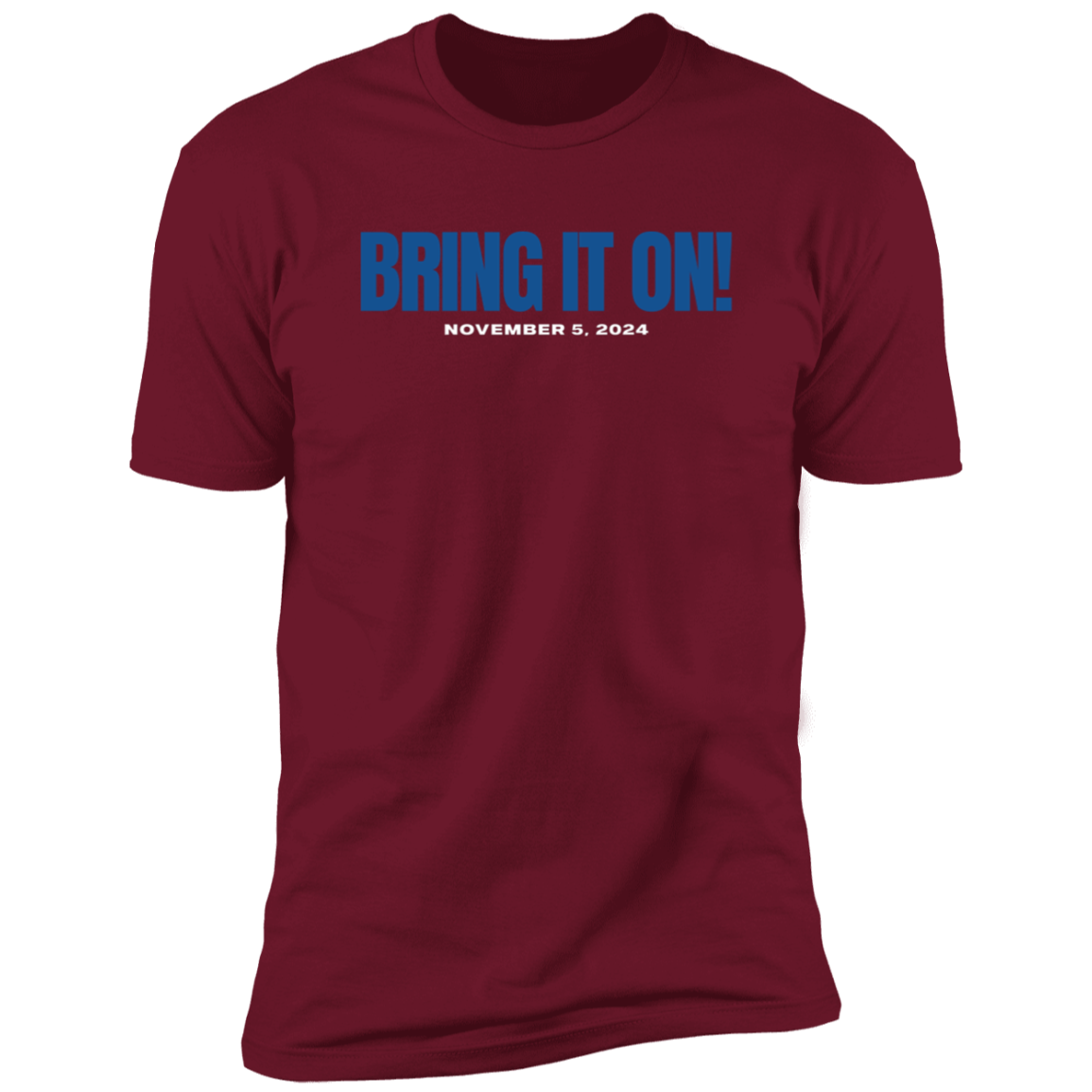 BRING IT ON Tee - blue font