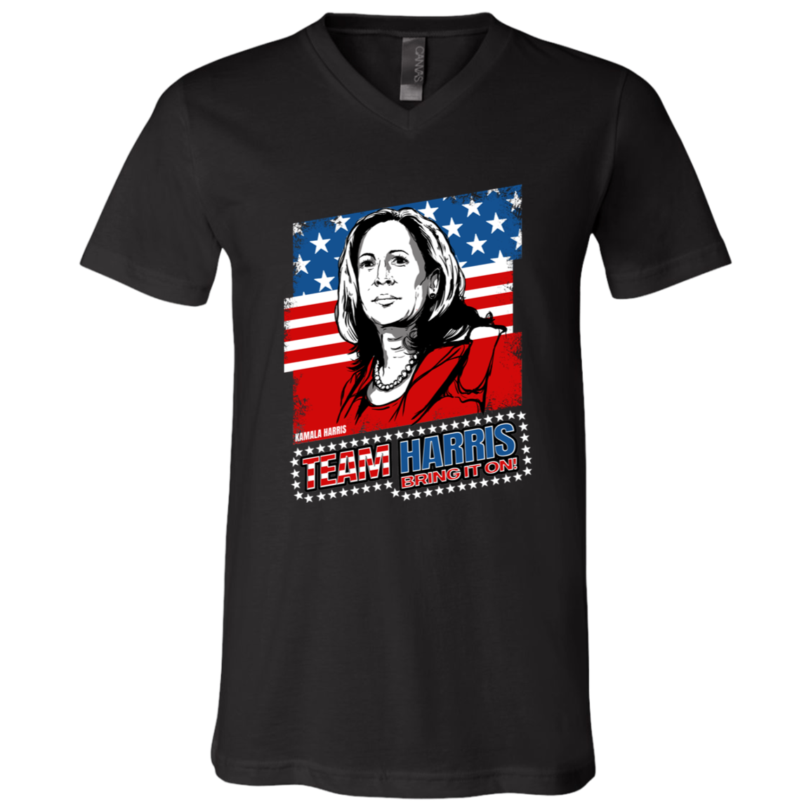 TEAM HARRIS KAMALA V-NECK